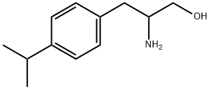 Benzenepropanol, β-amino-4-(1-methylethyl)- Structure