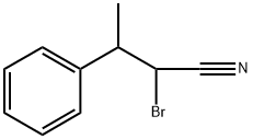 2-bromo-3-phenylbutanenitrile, Mixture of diastereomers Structure