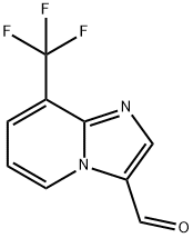 8-(trifluoromethyl)imidazo[1,2-a]pyridine-3-carbaldehyde Structure