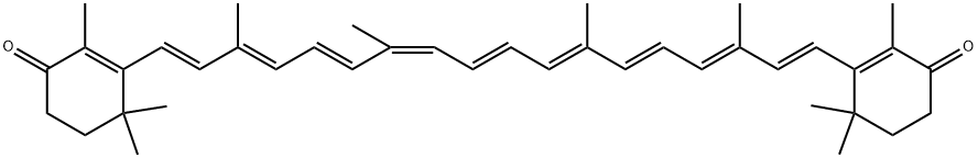 (13Z)-Canthaxanthin Structure