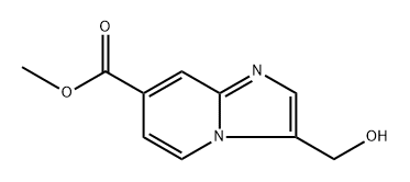 methyl 3-(hydroxymethyl)imidazo[1,2-a]pyridine-7-carboxylate Structure