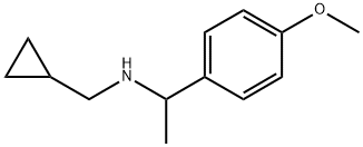 Benzenemethanamine, N-(cyclopropylmethyl)-4-methoxy-α-methyl- Structure