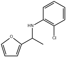 2-Furanmethanamine, N-(2-chlorophenyl)-α-methyl- Structure