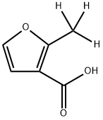 2-Methyl-3-furoic Acid-d3 구조식 이미지