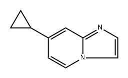 7-cyclopropylimidazo[1,2-a]pyridine Structure