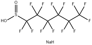 Sodium Perfluoro-1-hexanesulfinate Structure