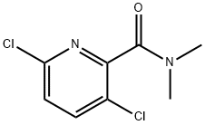 3,6-dichloro-N,N-dimethylpicolinamide 구조식 이미지