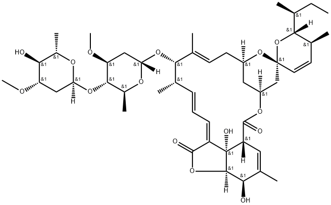 8a-oxo-avermectin B1a 구조식 이미지