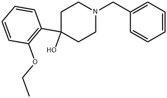 4-(2-Ethoxyphenyl)-1-(phenylmethyl)-4-piperidinol Structure