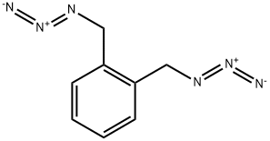 Benzene, 1,2-bis(azidomethyl)- Structure