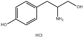 DL-Tyrosinol HCl Structure