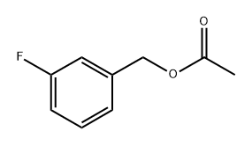 Benzenemethanol, 3-fluoro-, 1-acetate Structure