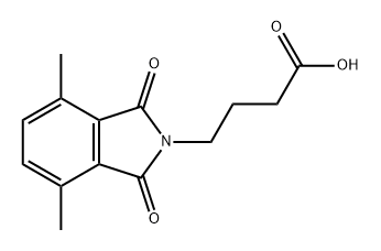 4-(4,7-dimethyl-1,3-dioxoisoindolin-2-yl)butanoic acid Structure
