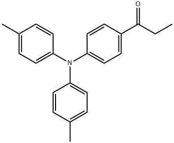 1-[4-[Bis(4-methylphenyl)amino]phenyl]-1-propanone Structure