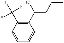 α-Propyl-2-(trifluoromethyl)benzenemethanol Structure