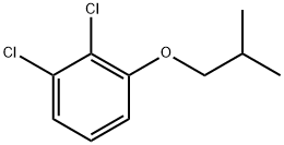 1,2-dichloro-3-isobutoxybenzene Structure