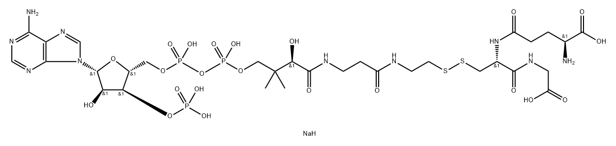 coenzyme A glutathione disulfide, sodium salt Structure