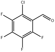 2-chloro-3,4,5,6-tetrafluorobenzaldehyde Structure