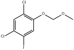 1,5-Dichloro-2-iodo-4-(methoxymethoxy)benzene Structure