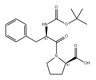 Boc-Phe-Pro-OH Structure