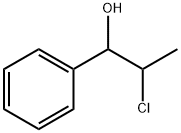 Benzenemethanol, α-(1-chloroethyl)- 구조식 이미지