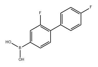 (2,4'-Difluoro-[1,1'-biphenyl]-4-yl)boronic acid Structure