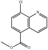 methyl 8-chloroquinoline-5-carboxylate Structure