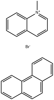 1-Methylquinolinium bromide, compd. with phenanthrene (7CI) Structure