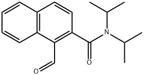 1-Formyl-N,N-bis(1-methylethyl)-2-naphthalenecarboxamide Structure