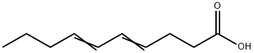 4,6-Decadienoic acid Structure