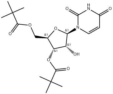 3',5'-di-O-pivaloyluridine Structure