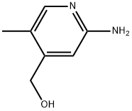 (2-amino-5-methylpyridin-4-yl)methanol 구조식 이미지