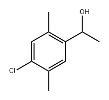 1-(4-Chloro-2,5-dimethylphenyl)ethanol Structure