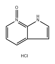 1H-Pyrrolo[2,3-b]pyridine, 7-oxide, hydrochloride (1:1) Structure