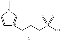 1-Methyl-3-(3-sulfopropyl)-1H-imidazol-3-ium chloride Structure