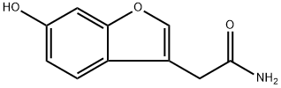 2-(6-hydroxybenzofuran-3-yl)acetamide Structure