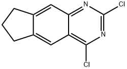 2,4-dichloro-7,8-dihydro-6H-cyclopentaquinazoline Structure