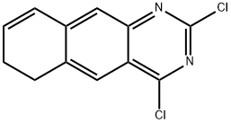 2,4-dichloro-6,7-dihydrobenzoquinazoline Structure