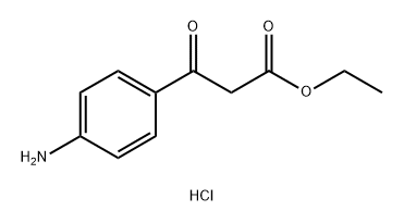 Benzenepropanoic acid, 4-amino-β-oxo-, ethyl ester 구조식 이미지