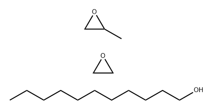 undecanol, ethoxylated, propoxylated Structure