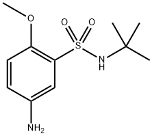 5-Amino-N-(tert-butyl)-2-methoxybenzenesulfonamide 구조식 이미지