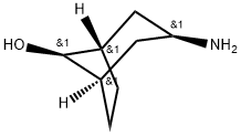 Bicyclo[3.2.1]octan-8-ol, 3-amino-, (3-endo,8-anti)- Structure