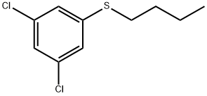 butyl(3,5-dichlorophenyl)sulfane Structure