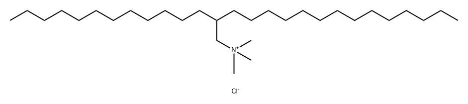 DODECYLHEXADECYLTRIMONIUM CHLORIDE Structure