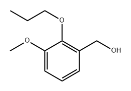 (3-Methoxy-2-propoxyphenyl)methanol 구조식 이미지