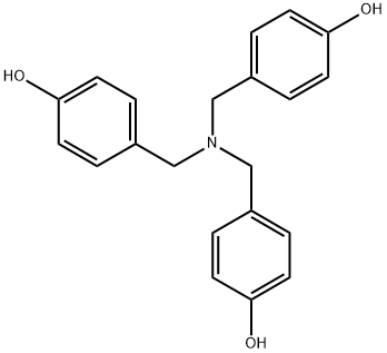 α,α'',α''''-Nitrilotri-p-cresol 구조식 이미지