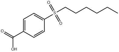 4-(Hexylsulfonyl)benzoic acid Structure