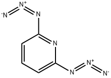 Pyridine, 2,6-diazido- Structure