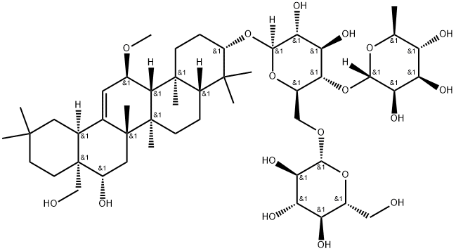 11(α)-methoxysaikosaponin F 구조식 이미지