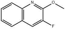 3-fluoro-2-methoxyquinoline Structure